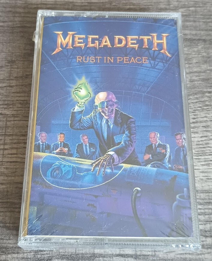 Megadeth Rust in Peace レコード 未開封 4BT MEGADETH RUST IN PEACE WITH BONUS TRACS JAPAN MINI LP