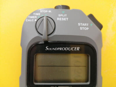 貴重★SEIKOストップウォッチサウンドプロデューサーS351-4A00 SEIKO S351-4A00 Professional Stopwatch Digital Timer Sports