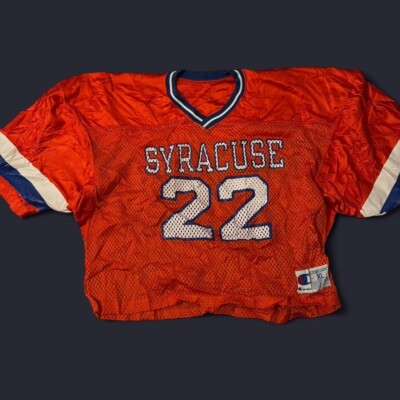 Vintage Syracuse University 22 Champion Mesh Jersey - Size XL (fits cropped M-L)
