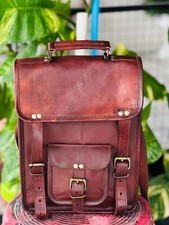 Leather Laptop Messenger Bag Satchel Handmade Genuine Men's Vintage Shoulder