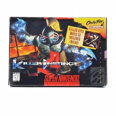Super Nintendo Spiel : Killer Instinct - OVP NTSC-U/C USA SNES - Bild 1 von 4