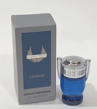 Paco Rabanne Invictus Legend 5ml Edt Splash Mini For Men New In Box