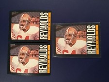 1985 Topps # 160 JACK REYNOLDS San Francisco 49ers Lot 3 HACKSAW LAST CARD !