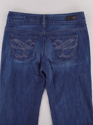 AG Adriano Goldschmied Jeans Womens 29 Mona Relaxed Flared Boot 