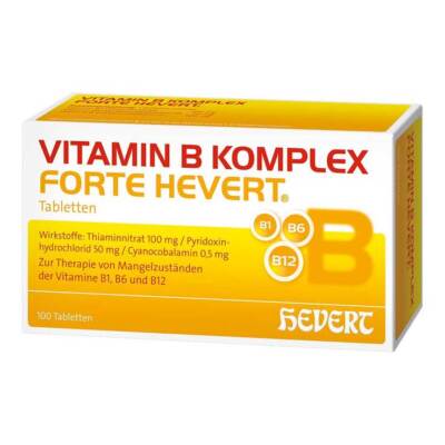 Vitamin B Komplex forte Hevert Tabletten · 100 St · PZN 05003931