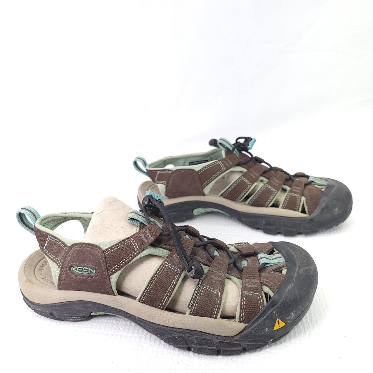 Keen Newport H2 Brown Blue Athletic Sport Sandals Water Shoes