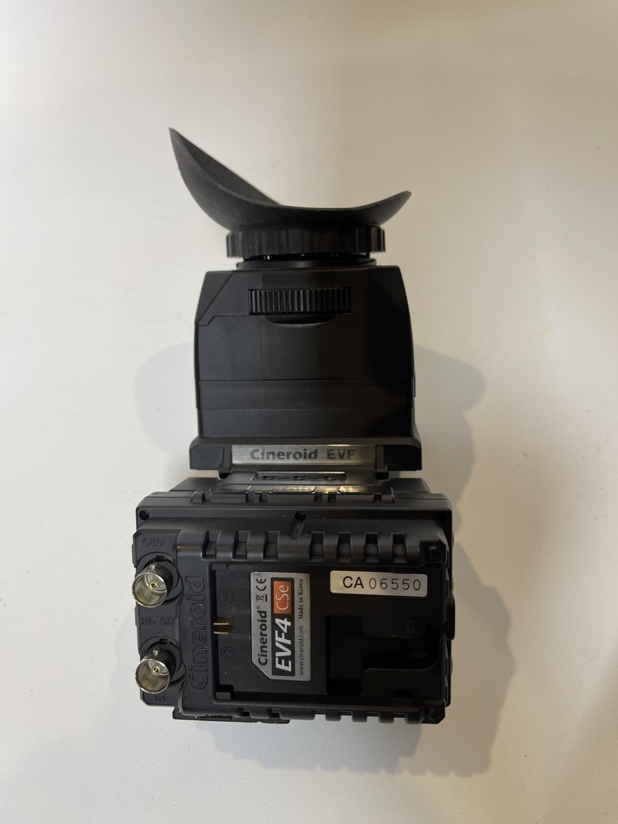 ディレクターのファインダーとして シネロイド EVF はじめまして ディレクターのファインダーとして シネロイド EVF はじめまして
