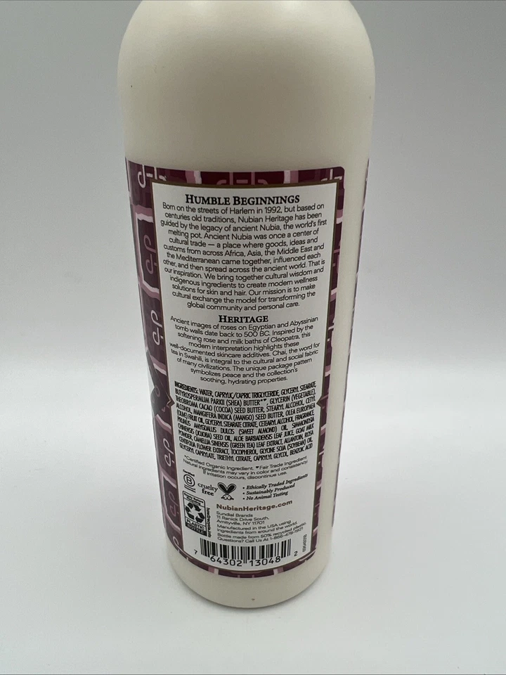 Nubian Heritage Lotion, Goats Milk and Chai, 13 Ounce 1 Pack - Image 3 of 3