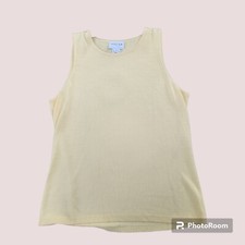 Oscar De La Renta Yellow Cami M polyamide and viscose