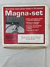 Uniquest Co Magna Set Resets Jointer Knives W Manual For 4” 6” 8” Jointer Knives