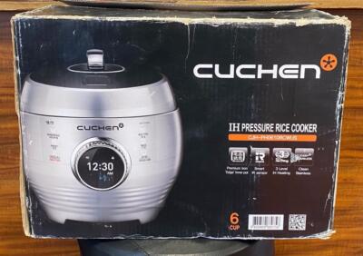 キッチン家電 chuuuun CUCHEN CJH-PH0610RCW 6 CUP IH PRESSURE RICE COOKER- BRAND NEW OPEN