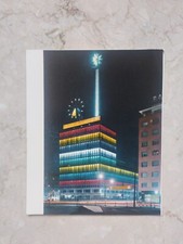 Milano Piazzale  Loreto Orologio Elettronico E. Boselli Cartolina Vota Liberale 