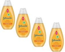 JOHNSON  S Baby Shampoo as Gentle to Eyes as Pure Water 4 X 100ml