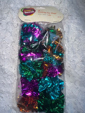 Leaps  Bounds Pounce  Play Cat Toys Mylar Balls 10 Package Blue purple green
