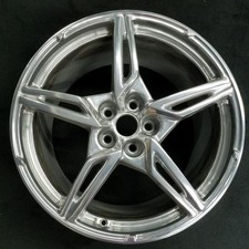 Rear Chevrolet Polished Corvette Original Wheel 20x11 2020-2025 Rim OEM 14008A