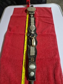 Harness Martingale Strap With White Brass Decoration Made In Scotland 22inches