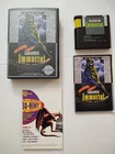 The Immortal Sega Genesis Complete CIB! Game Box Poster Manual Authentic! RARE!