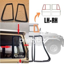 Pair Lr Toyota Land Cruiser 2f Fj40 Fj45 Bj40 Rubber Glass Seal Front Door Vent