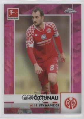 2020-21 Topps Chrome Bundesliga Pink Wave Refractor 6/75 Levin Oztunali #72 0x5e