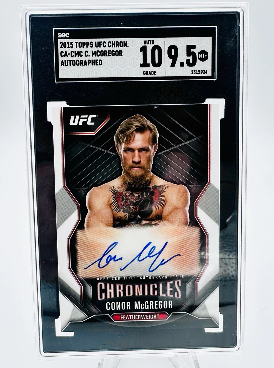 2015 Topps UFC Chronicles - Conor McGregor #CA-CMC for sale | eBay