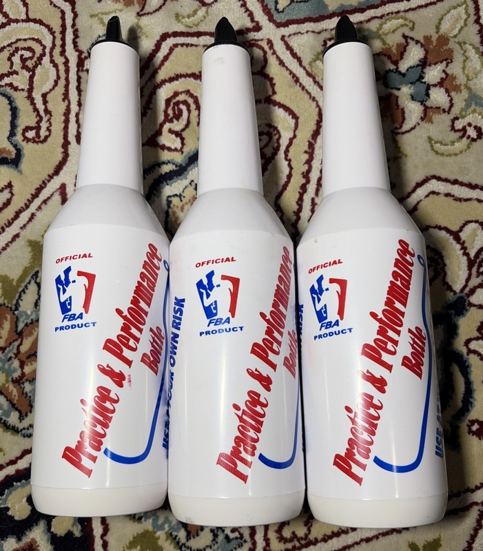 Flair Bottles Practice Set of 3 Bartender Practice Bottle 25Oz/750Ml Flair Barte
