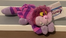 Disney Store Alice in Wonderland - CHESHIRE CAT - 9" Bean Bag Plush New w/ Tags