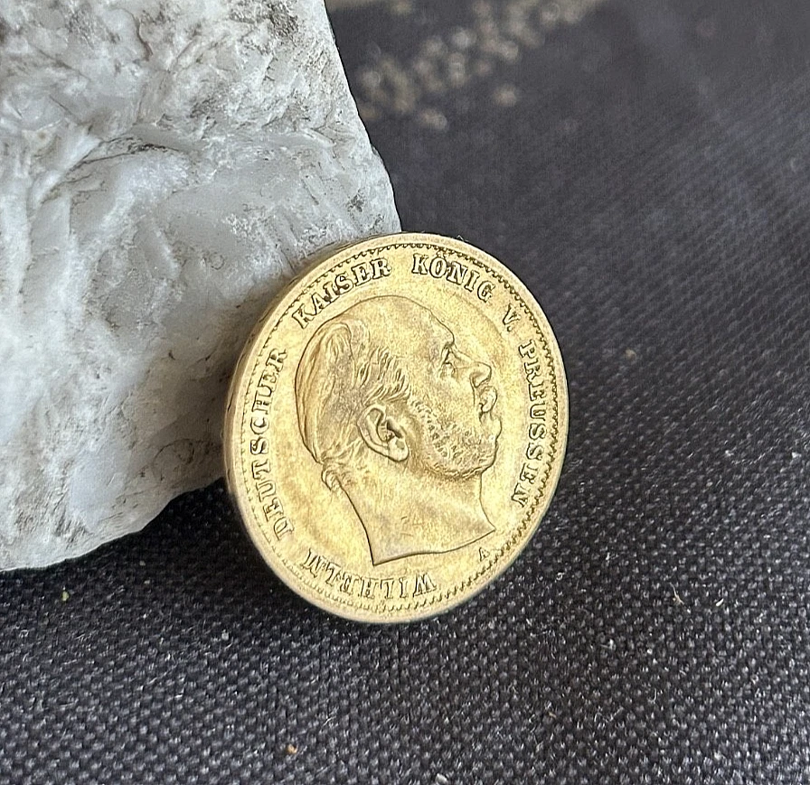 ALLEMAGNE - PRUSSE 10 Mark OR, Guillaume, 2e type 1874 Berlin - Photo 2/4