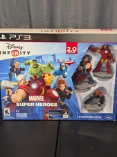 PS3 Disney Infinity: Marvel Super Heroes 2.0 Starter Pack Broken Seal 