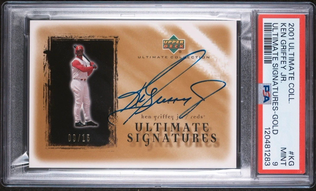 Upper Deck Ken Griffey Jr Baseball Autographed Sports Trading 