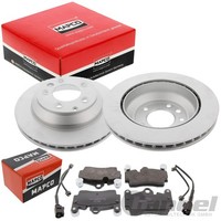 Mapco Bremsscheiben 330Mm + BelÄGe Hinten Passend FüR Audi Q7 Porsche Cayenne VW