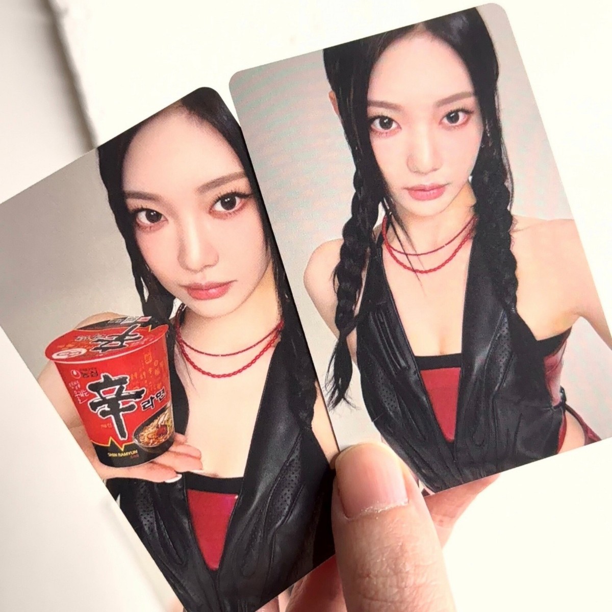 Aespa NINGNING x Shin Ramen Collaboration Official Authentic
