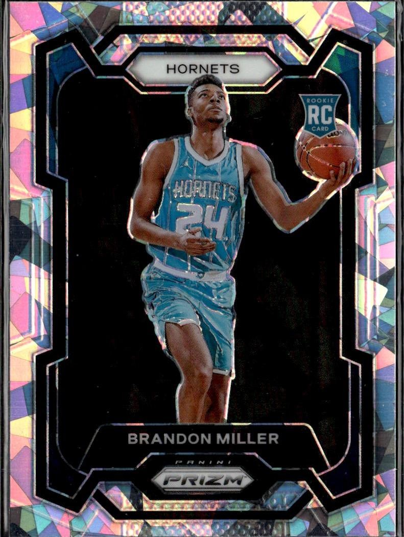 2023-24 Panini Prizm #152 Brandon Miller Prizms Ice