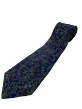 Salvatore Ferragamo Tie Silk NVY Total Pattern Men