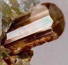 Showy Natural Imperial Topaz Crystal Cluster Matrix Rough Raw Gemstone +gift bag — photo 2