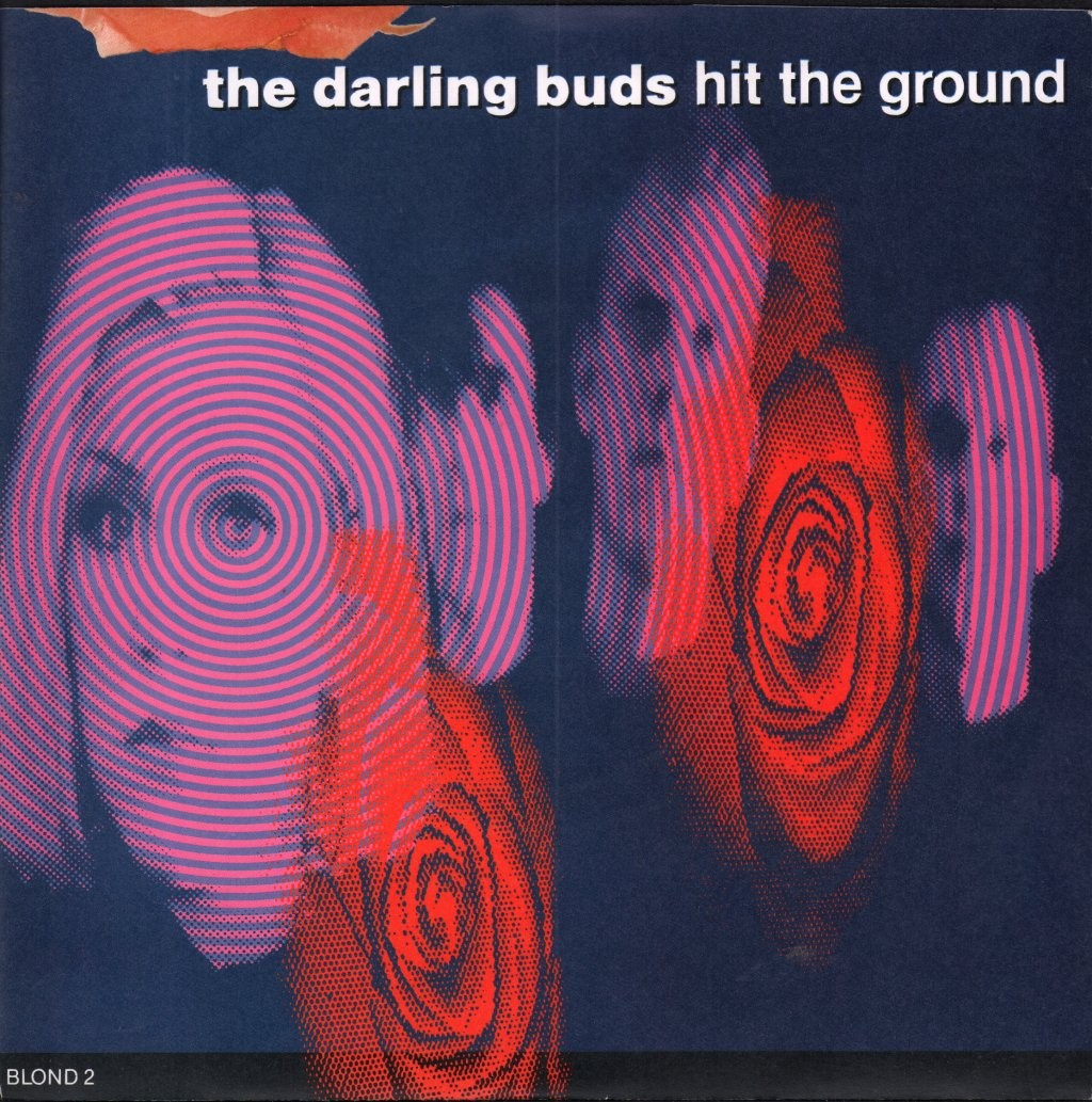Darling Buds Hit the Ground 7"" vinyl UK Epic 1989 - pic sleeve BLOND2
