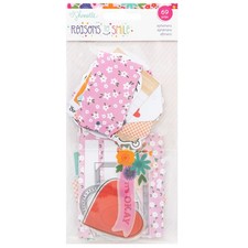 Shimelle Reasons To Smile Ephemera-Journaling - 3 Pack