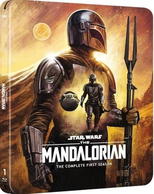 The Mandalorian Staffel 1 deutsch 4k+Blu Ray Serie Steelbook Star Wars RAR NEU