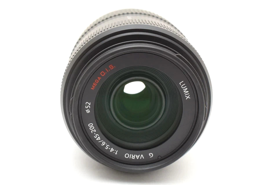 Panasonic LUMIX G VARIO 45-200mm F/4-5.6 MEGA O.I.S Lens w/Caps