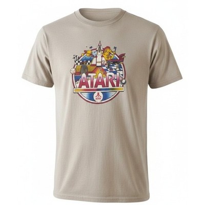Vintage NEW Original 1980's Atari 'All-Star' Dealer Promo T-Shirt Adult S