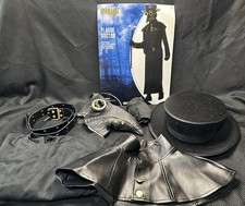 SPIRIT HALLOWEEN Children s Plague Doctor Costume Size M 8-10 See Full Desc.