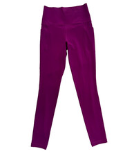 ATHLETA SALUTATION STASH High Rise PLUM LEGGI...