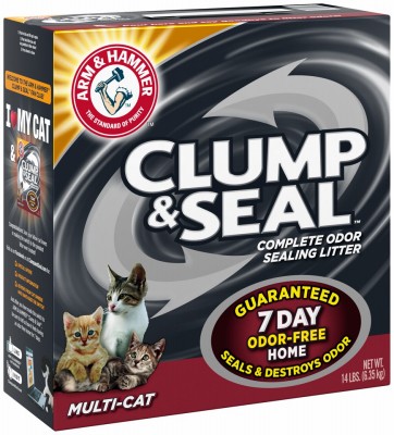 Katzenstreu, Multi-Cat Clump & Seal, 14 Pfund - 02143