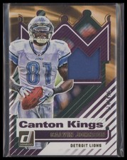 Calvin Johnson 2025 Donruss Canton Kings SN,MEM #CK-CJN #/425