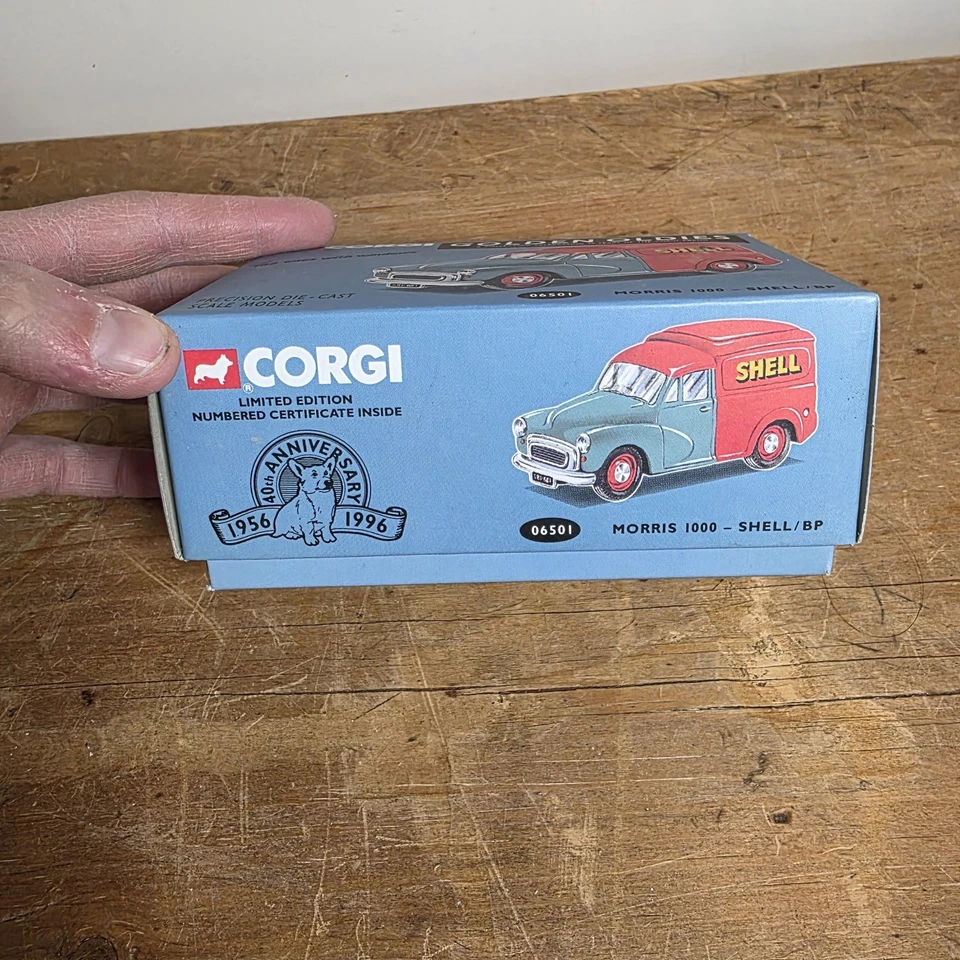 CORGI GOLDEN OLDIES 06501 'MORRIS 1000 VAN SHELL/BP' Ltd Ed. NIB 1996 - Image 2 of 4