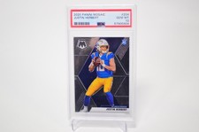 2020 Panini Mosaic Justin Herbert Rookie Card #204 PSA 10. rookie card picture