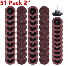 51 Pcs 2 Red Nylon Surface Conditioning Discs...
