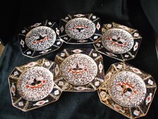 6 x Imari Pattern Tea Plates by Wades Wadeheath