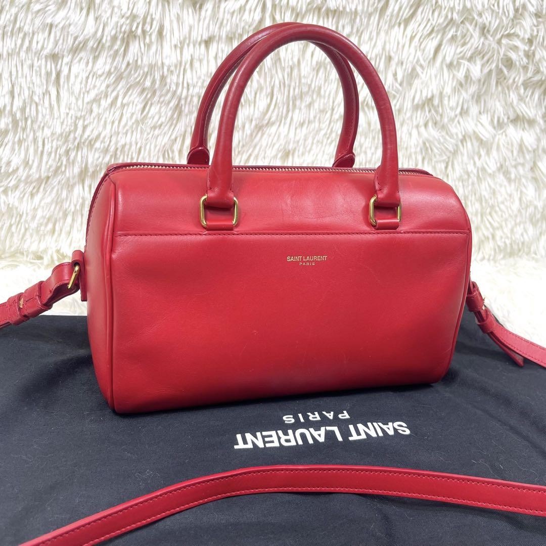 Borsa a tracolla SAINT LAURENT borsone bambino 2 vie pelle