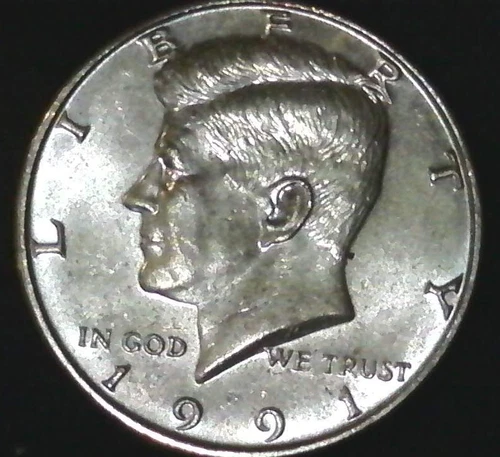 1991-D  Kennedy Half GEM-BU BETTER DATE #KD2