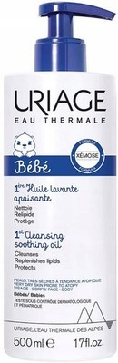 Uriage Bebe Beruhigendes Reinigungsöl für Kinder, 500 ml